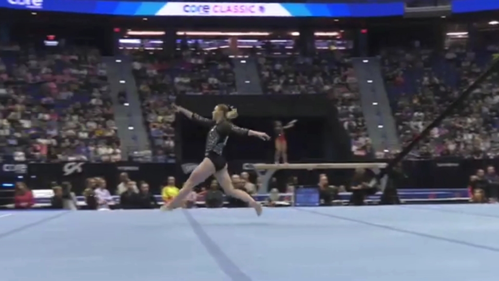 jade carey 2024美国经典赛自由操