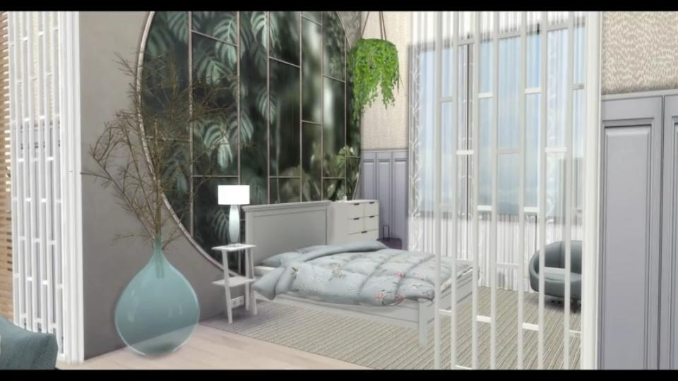 【小乔sims】模拟人生4 速建搬运 舒适蜗居 CC下载 SMALL & COZY APARTMENT哔哩哔哩bilibiliSIMS4