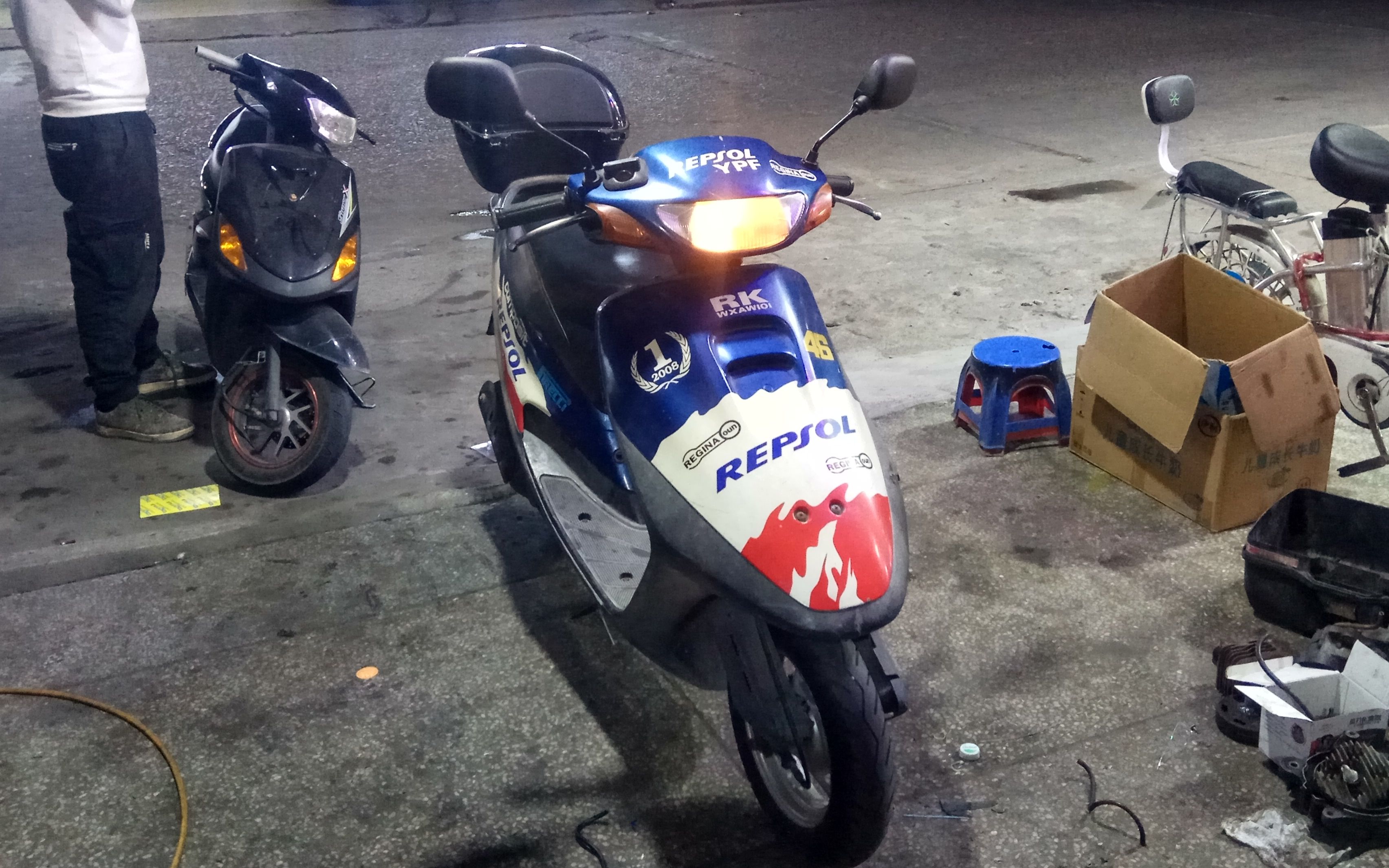 匠人之心,本田经典二冲程tact复活重现!