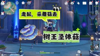 散兵突破材料【树王圣体菇】，快速采集！