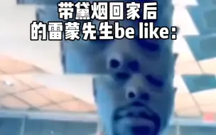 Download Video: 带黛烟回家后的雷蒙be like：