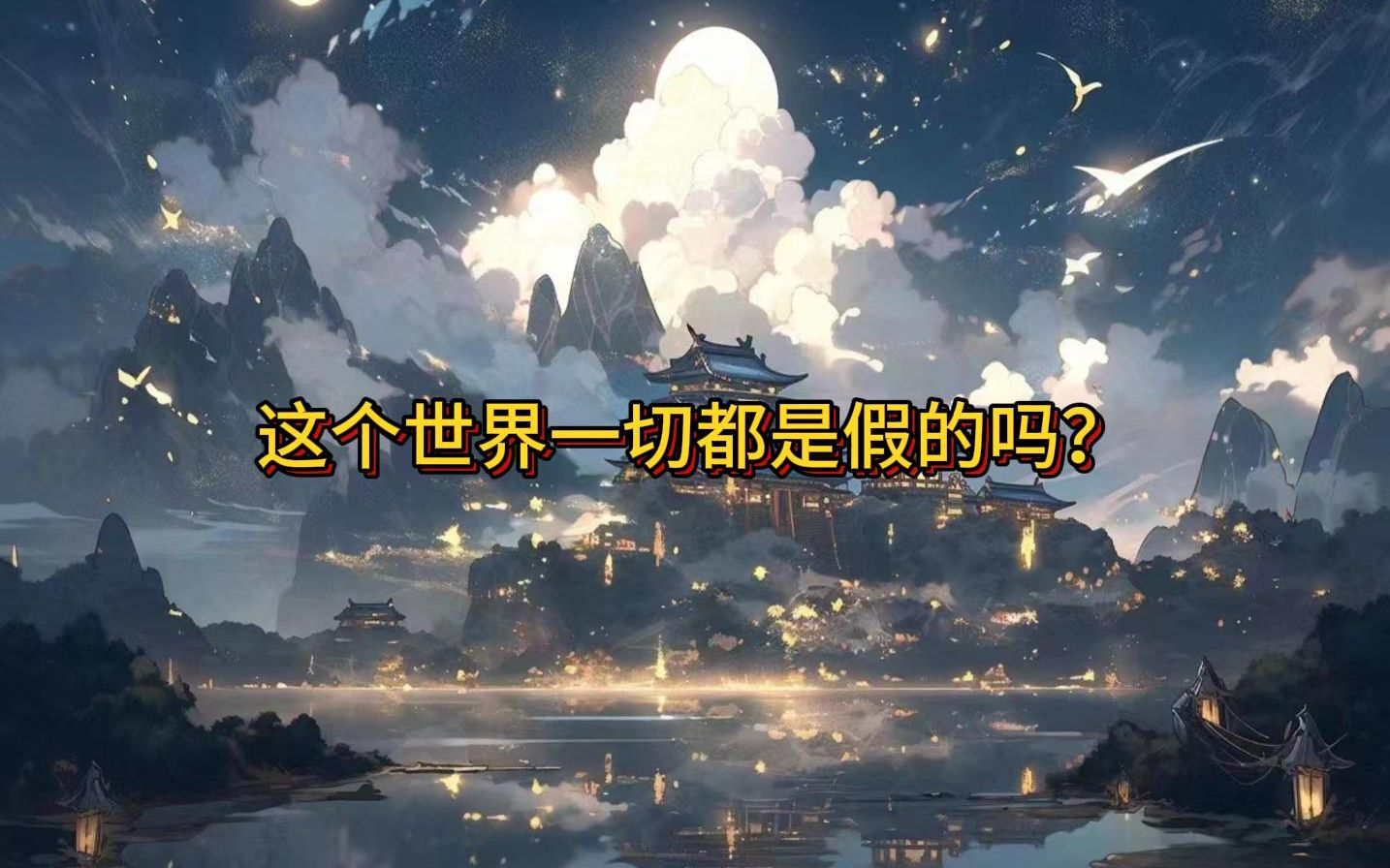 这个世界一切都是假的吗?