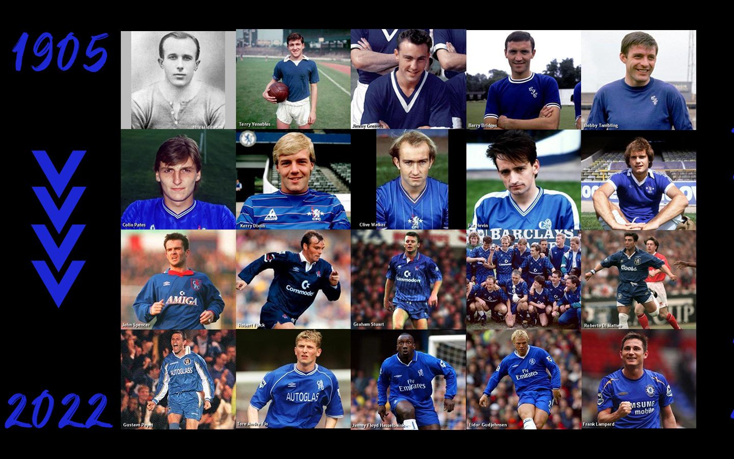 切尔西历年球衣大合集