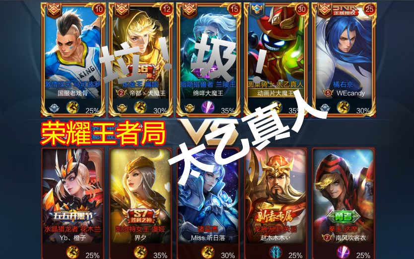 【王者荣耀】高端局混子就是多,看就好像这太乙,躺的真舒服.
