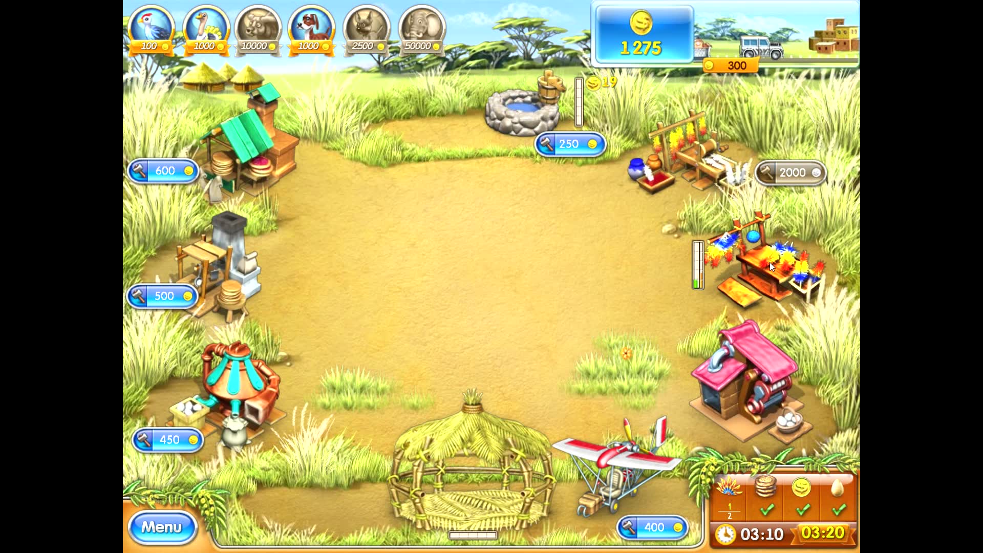 疯狂农场3_马达加斯加(全部获得金牌)