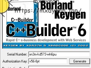 Borland C++ Builder 6.0 注册机音乐哔哩哔哩bilibili