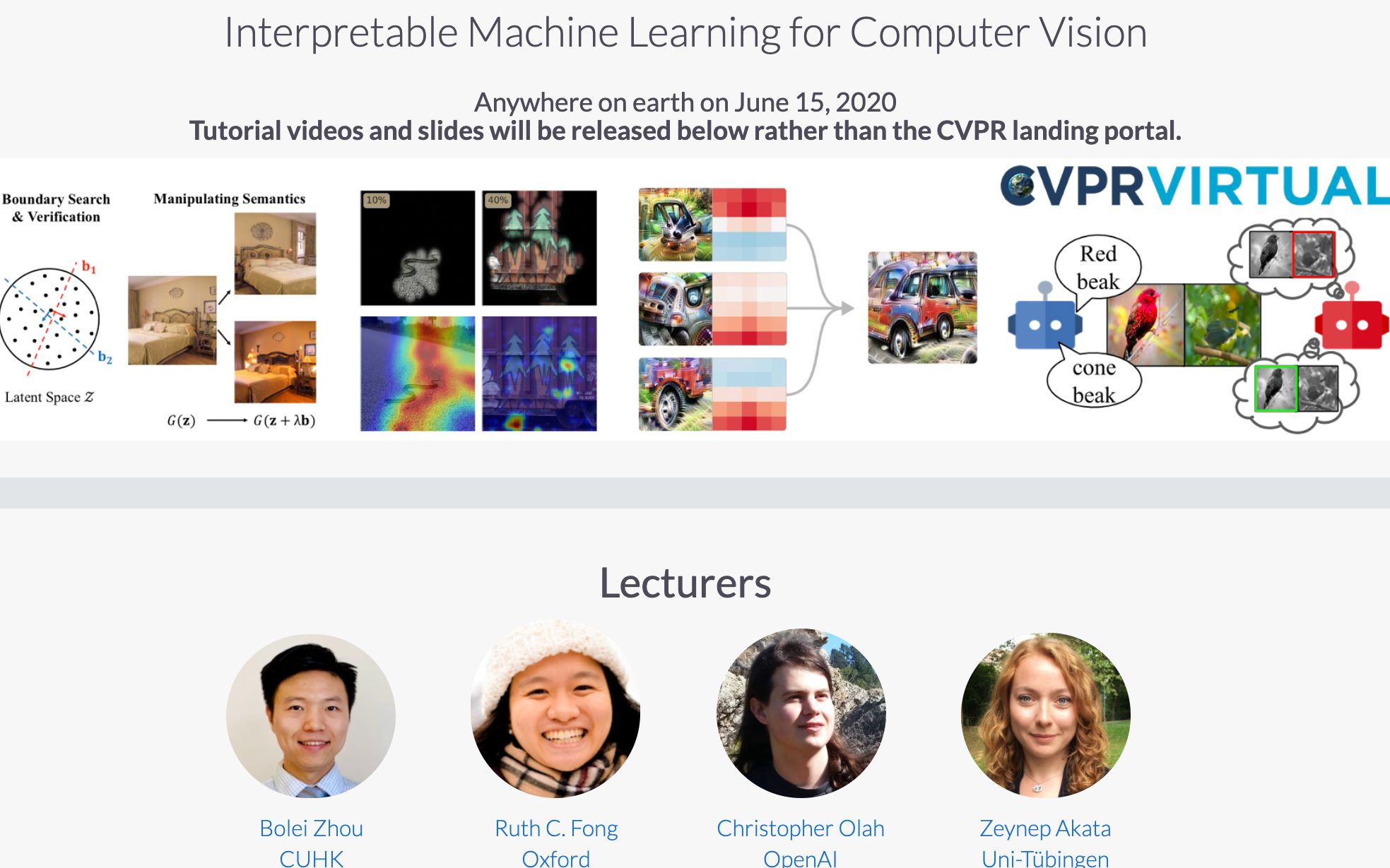 CVPR'20 Tutorial 可解释性机器学习 Opening Remark哔哩哔哩bilibili