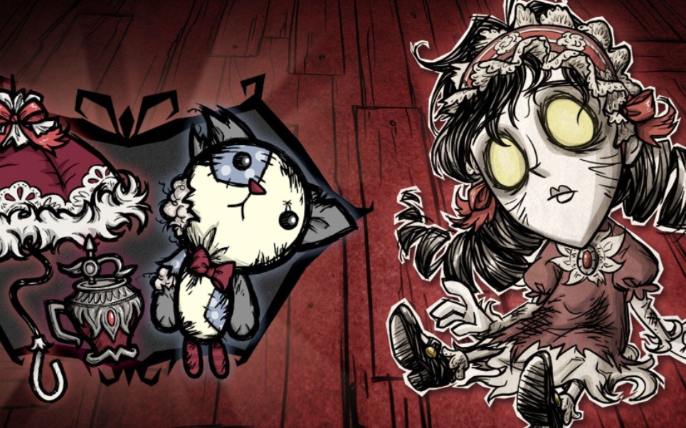 70 67)就想展示下饥荒更新的薇洛新皮肤,洛丽塔风格好看吧(79˙