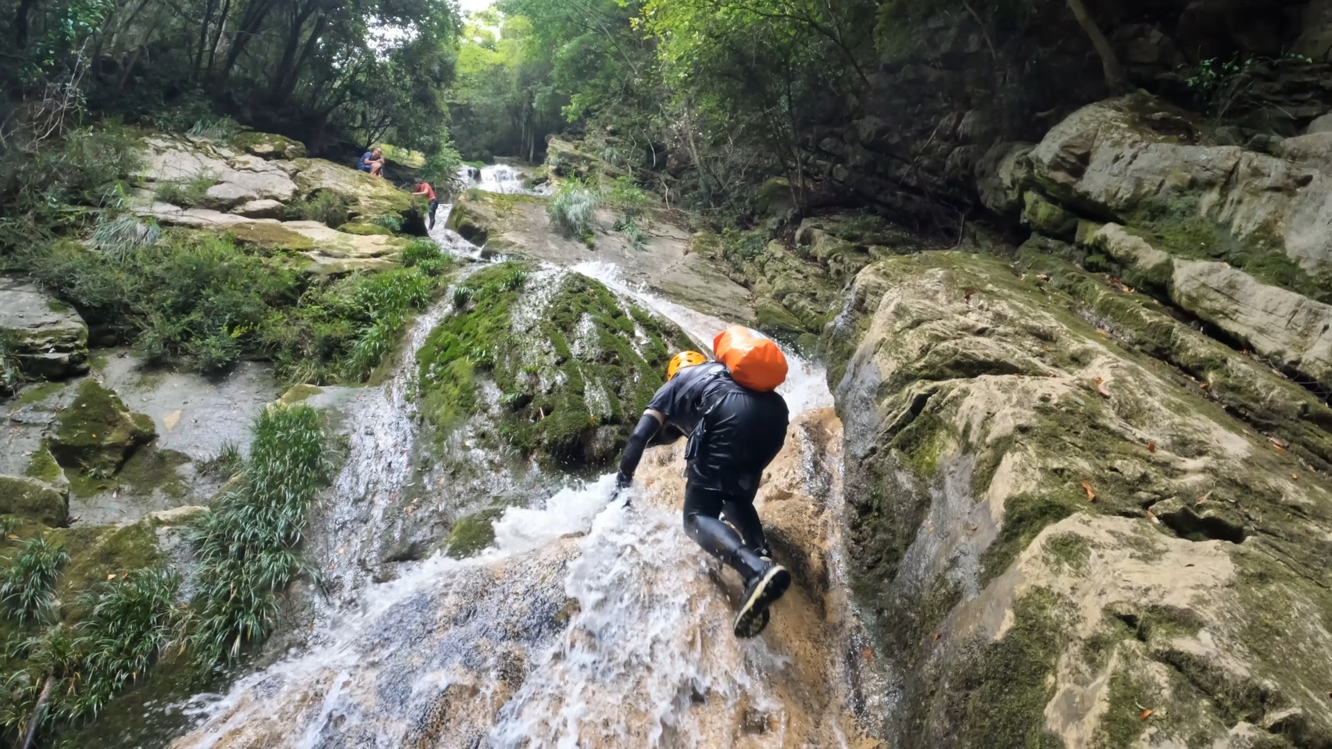 华蓥山绿野仙踪邻水铜板沟溯溪4K全记录哔哩哔哩bilibili