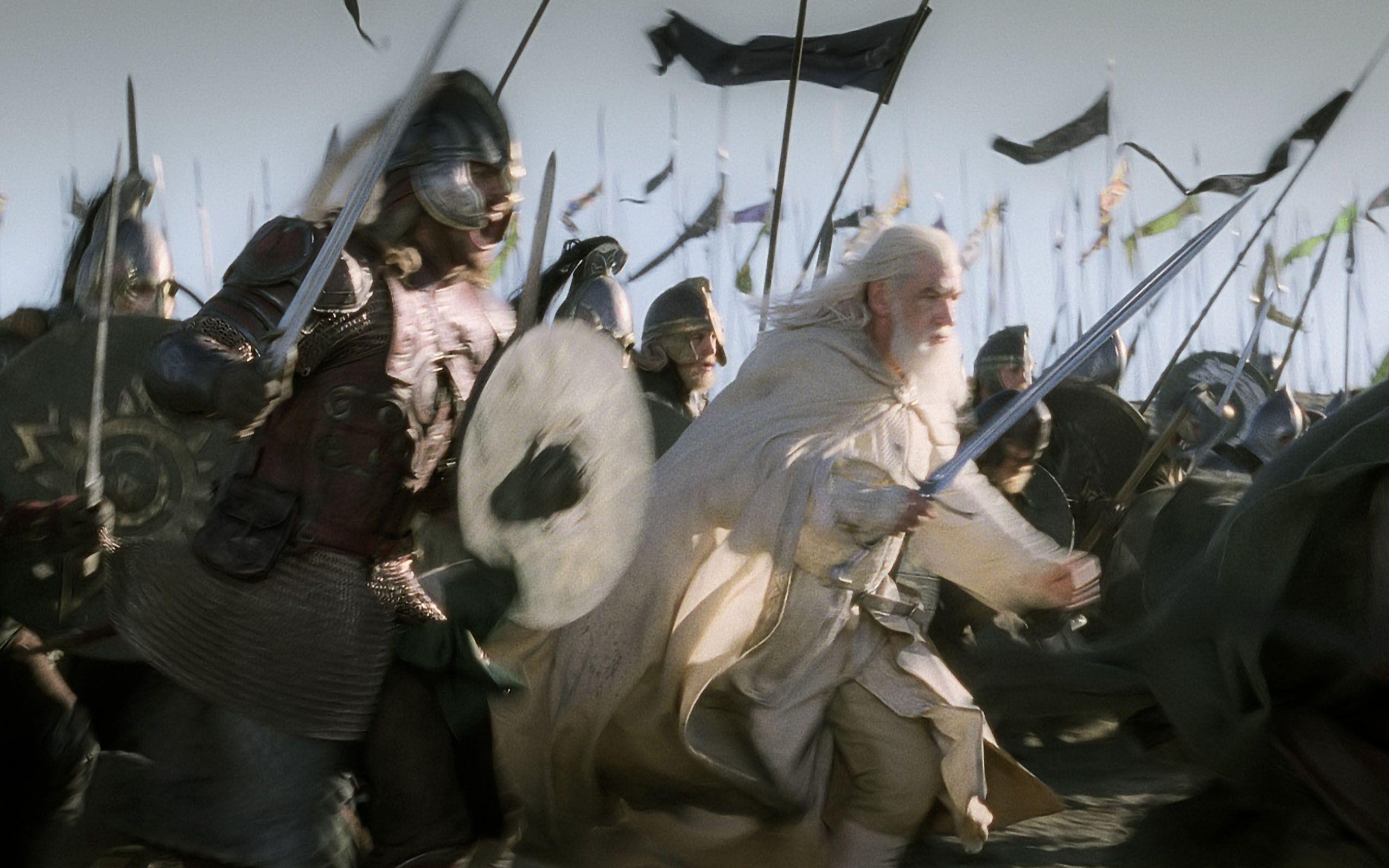 【4k中土世界战争混剪】洛汗国骑兵天下无敌_哔哩哔哩_bilibili