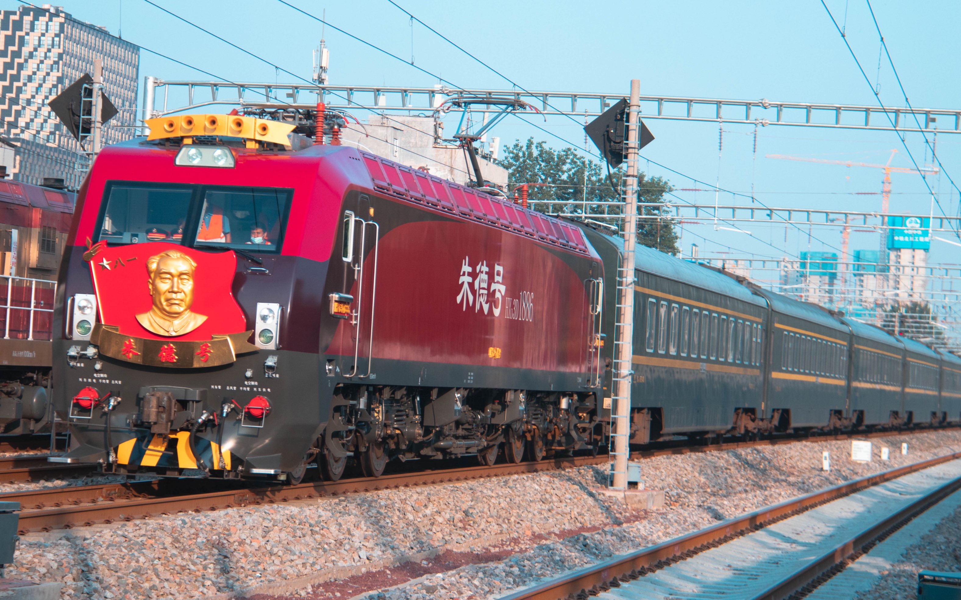 【中国铁路】京哈线水南庄道口的"半日游"(上)-哈局哈段hxd3d-1886