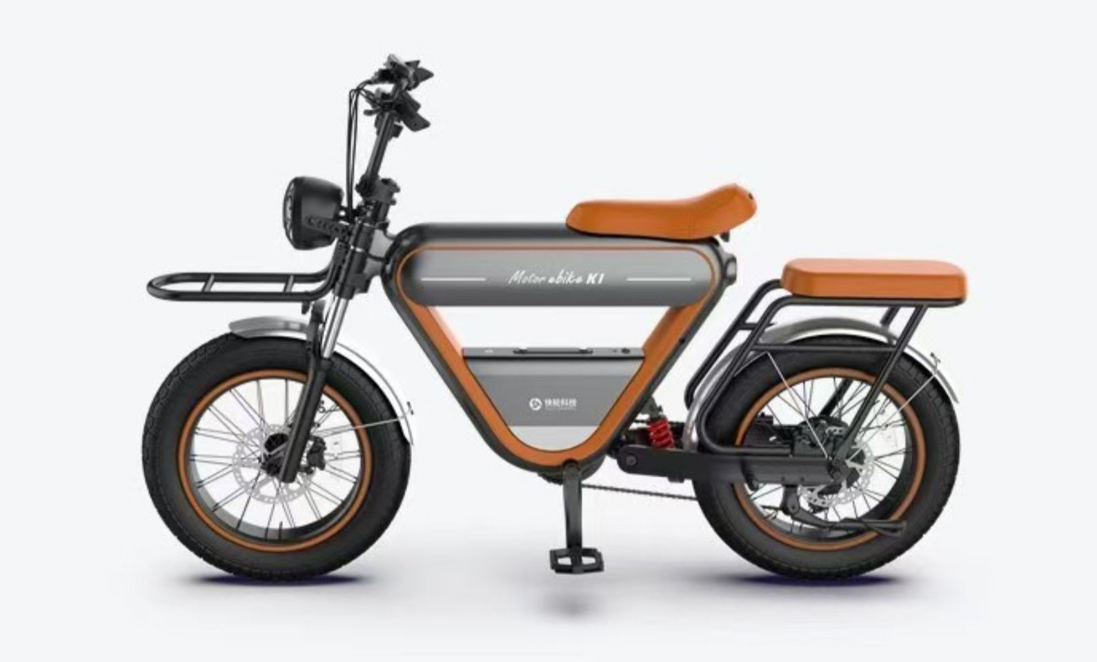 快轮k1复古电助力摩托车实拍视频@转转车市