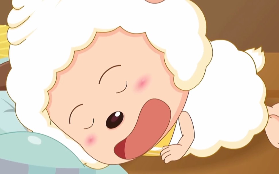 "懒羊羊有多喜欢趴在别人头上"