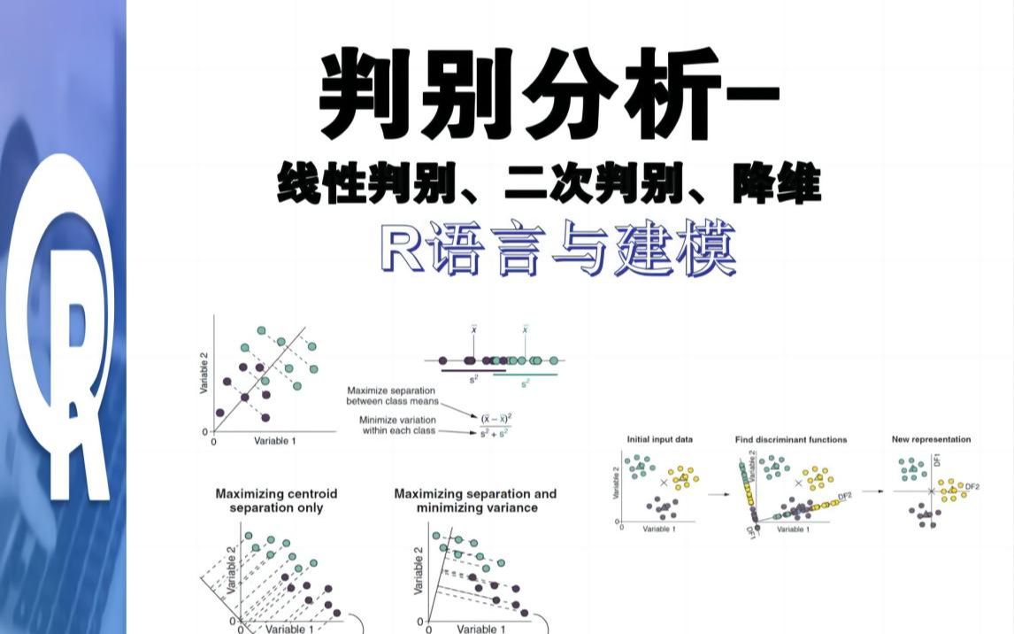 35判别分析线性判别分析哔哩哔哩bilibili