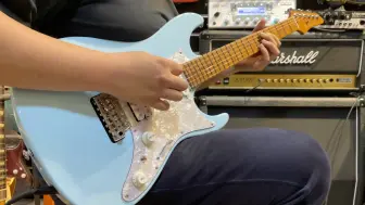 Download Video: 【每日一琴推荐】Stevie wonder-I wish使用琴：IBANEZ AZ2204-SFB 限量蓝