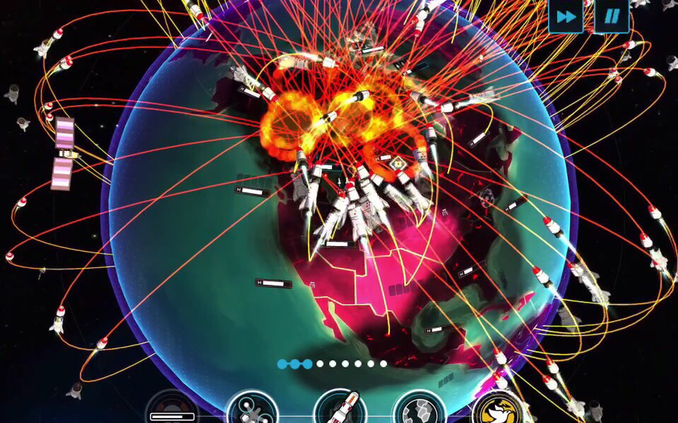 firststrike中全面核打击场面#2