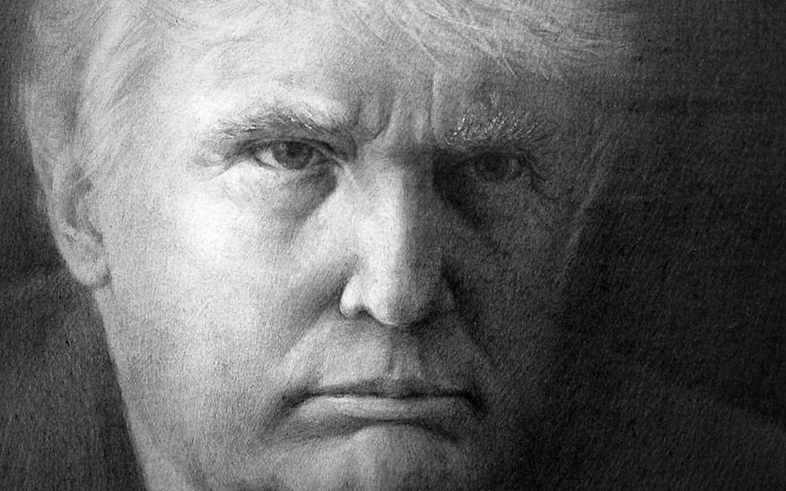 没有人比我更懂素描 | 川普气质塑造(光速版)_哔哩哔哩_bilibili