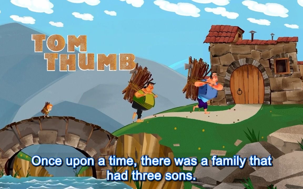 【童话故事英文】tom thumb 拇指汤姆 启蒙 早教 磨耳朵 课外读物