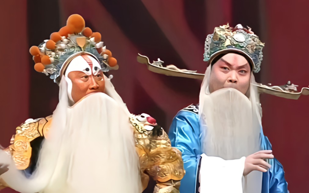 京剧《赤壁之战·盟成》文武争论唱段(高清画,音质)裘盛戎饰黄盖,李和
