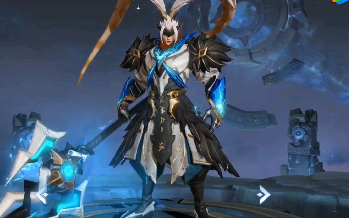 【王者荣耀】吕布勇者皮肤-猎兽之王,荣耀战令系统产出