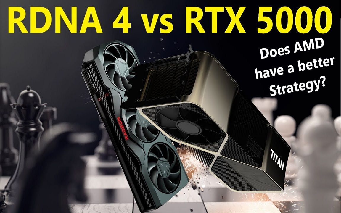 rdna 4用复杂性对抗rtx 5000: amd的策略比英伟达更好吗【moores law