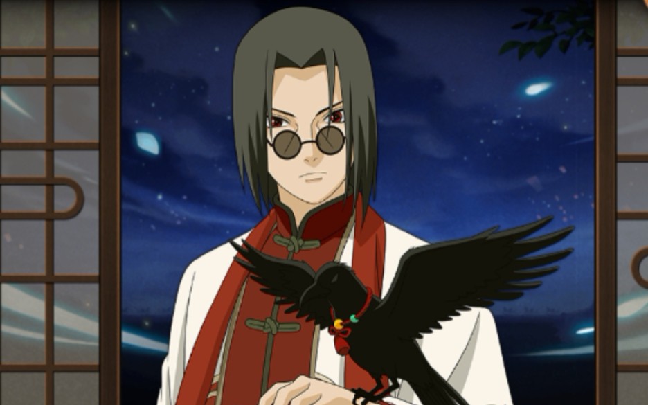 火影忍者红月映雪新春鼬时装实战