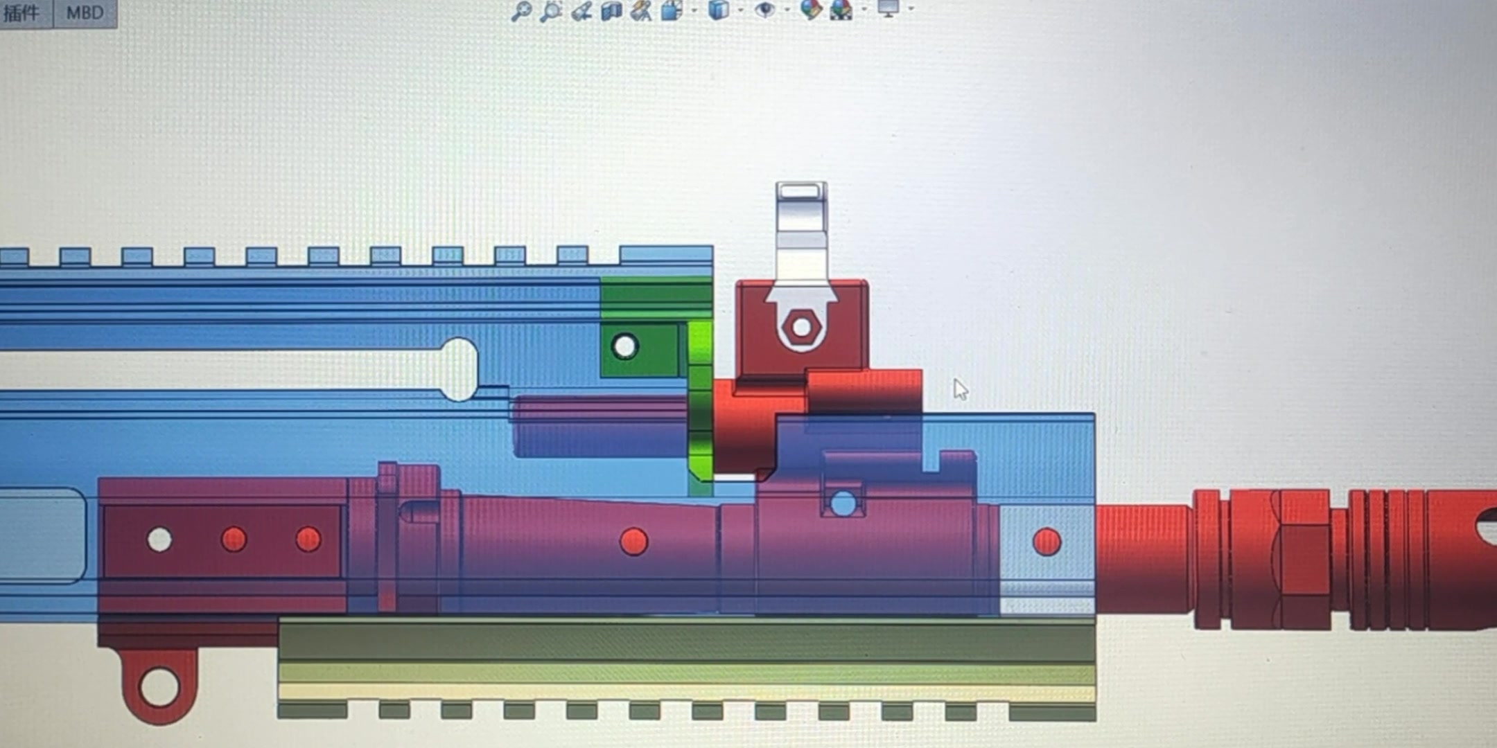 比利时fn,明朝mk17/7.62/cqb版