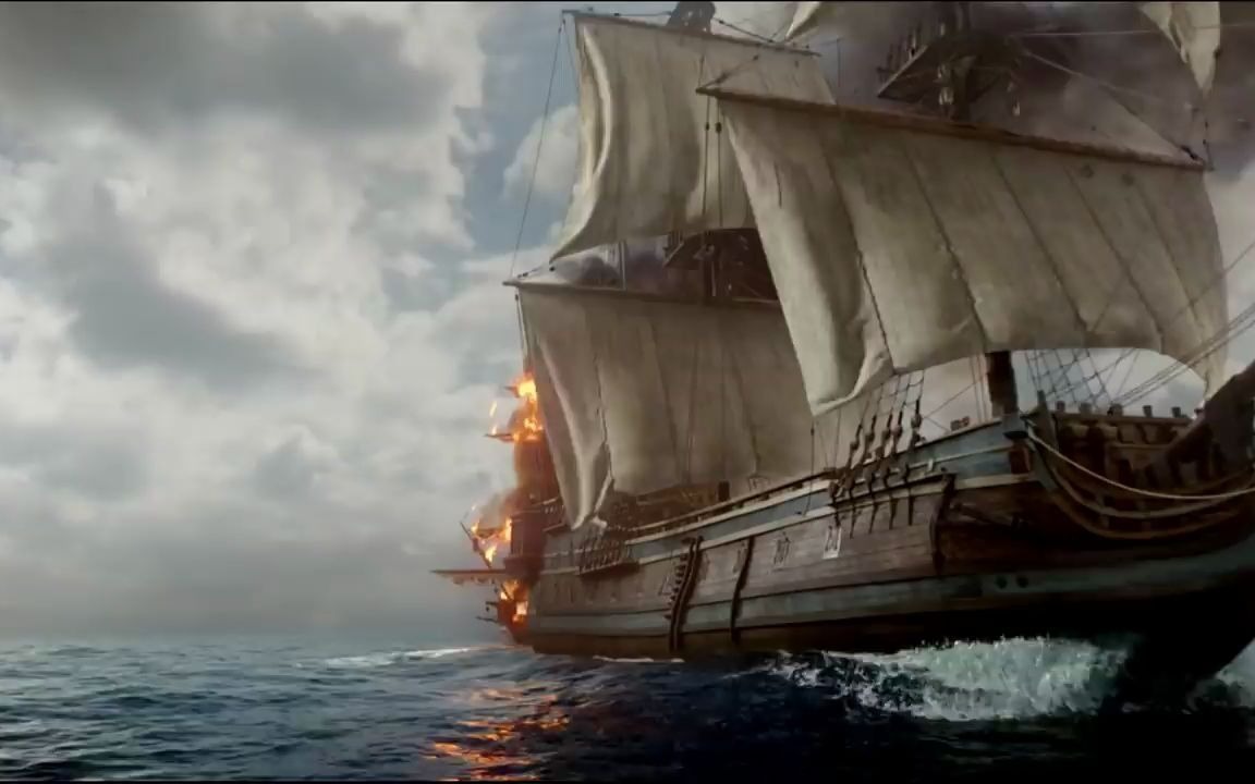 Black Sails(黑帆)1~4季 风帆舰对决剪辑哔哩哔哩bilibili