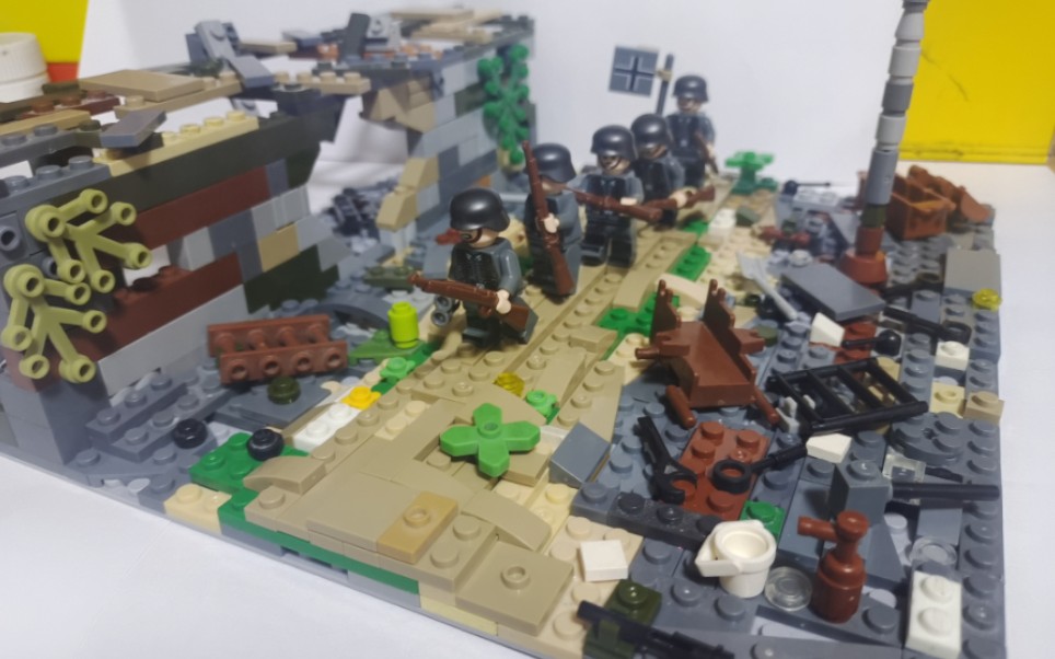 [积木moc]二战苏德大战场景