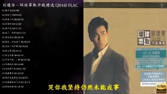 Download Video: 【刘德华】【环球萃取升级精选】至尊精选珍藏耳熟能详无损经典怀旧好听老歌宝藏音乐合集