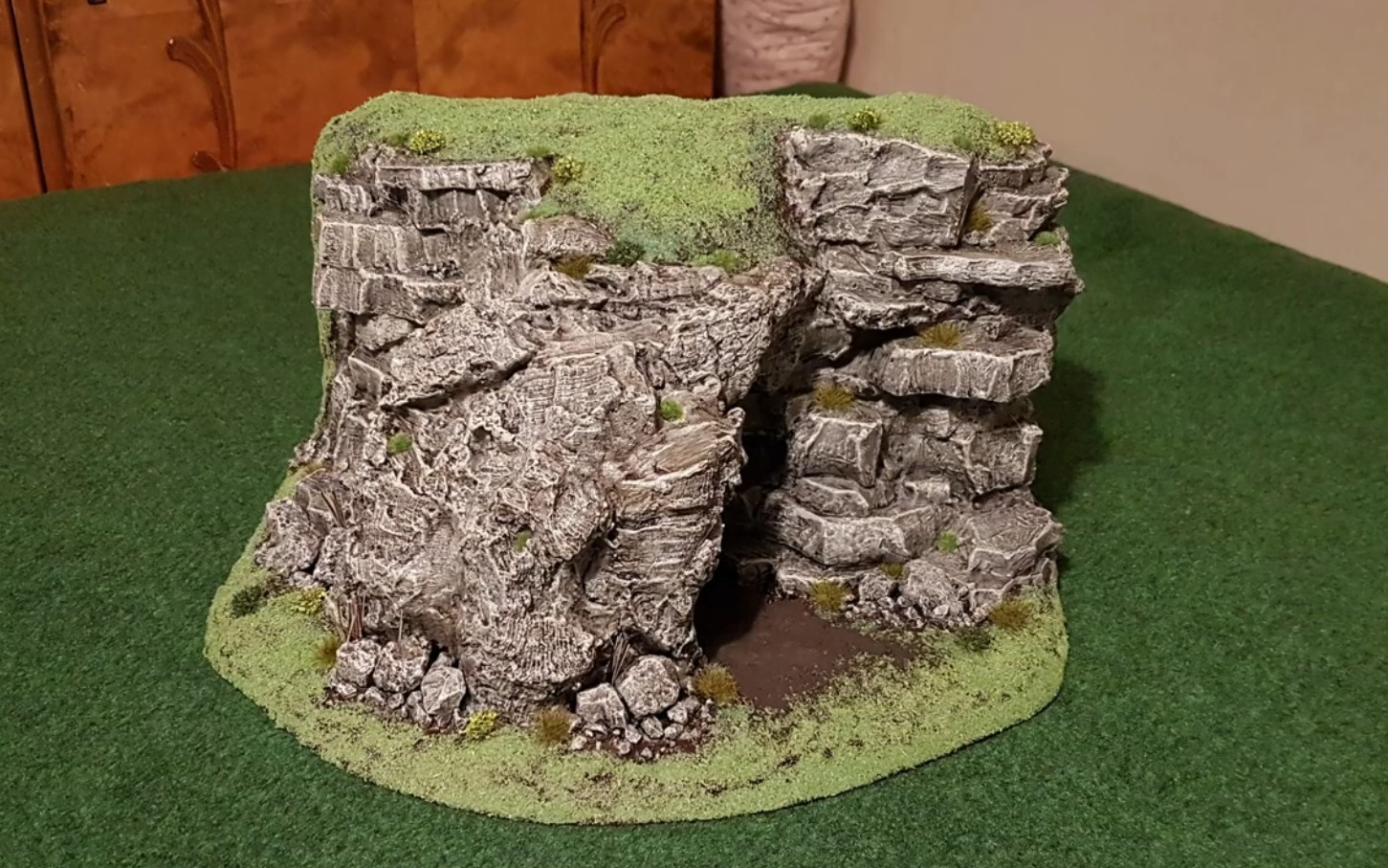 微缩场景模型制作教程让我们制作一些桌面地形洞穴入口