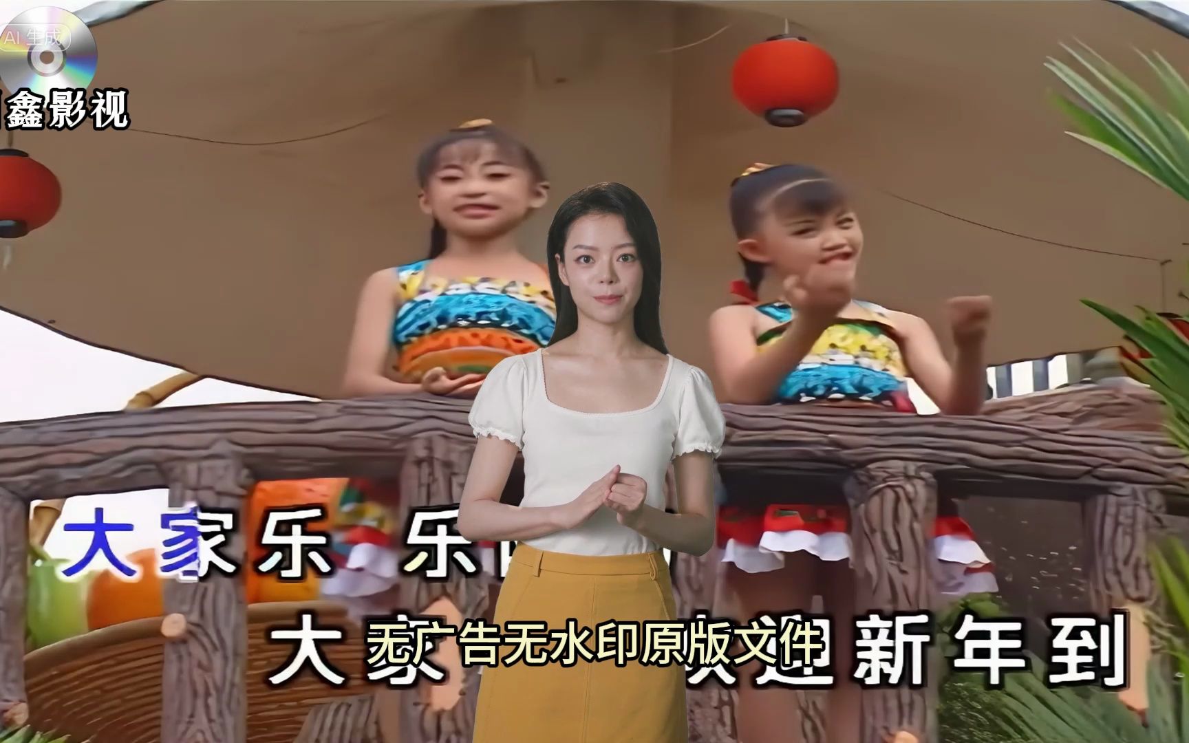 【新年好】双星报喜,新年贺岁歌曲,王雪晶专辑歌曲分享,ai修复,高清