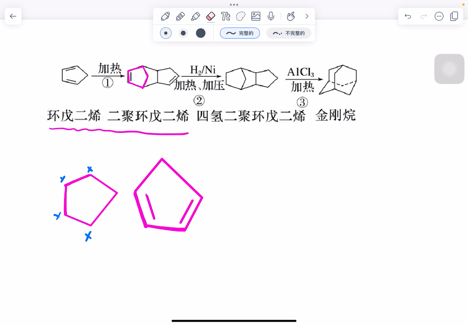 二聚环戊二烯的形成