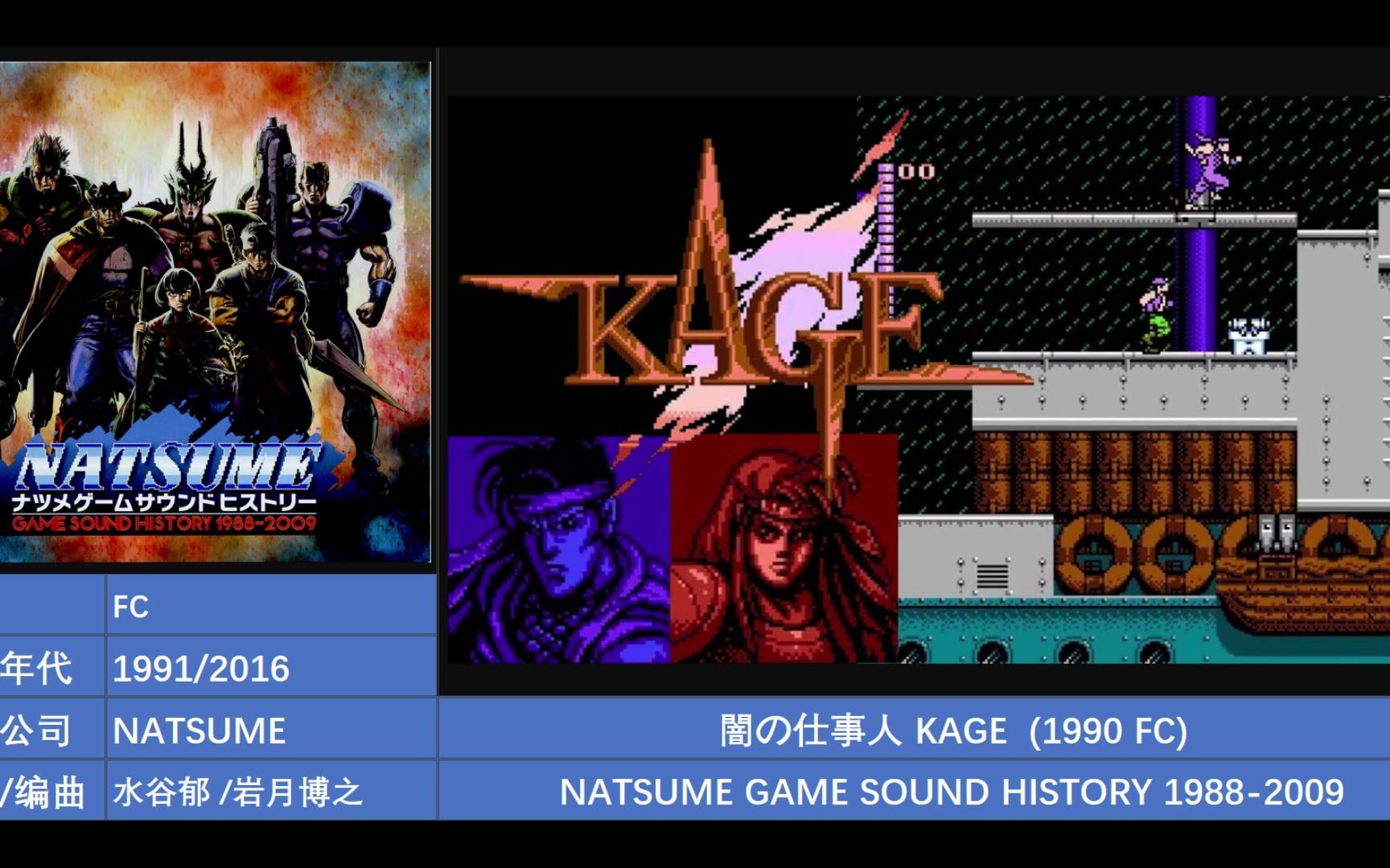 [图]210822.Yami no Shigotonin KAGE (1990 FC)【赤影战士】