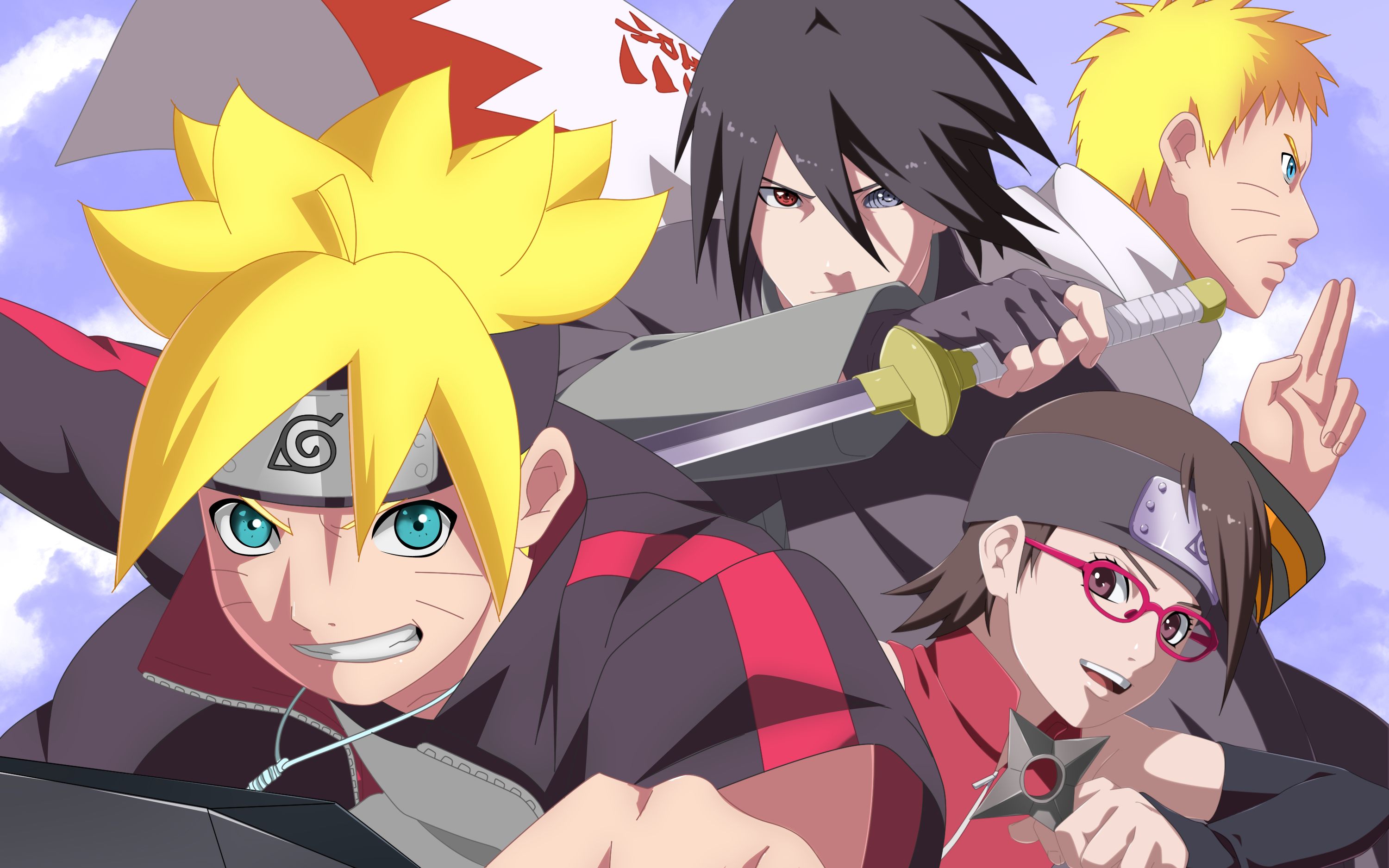 火影忍者究极风暴4人物实战演示(娱乐体验向)博人各技能形态展示