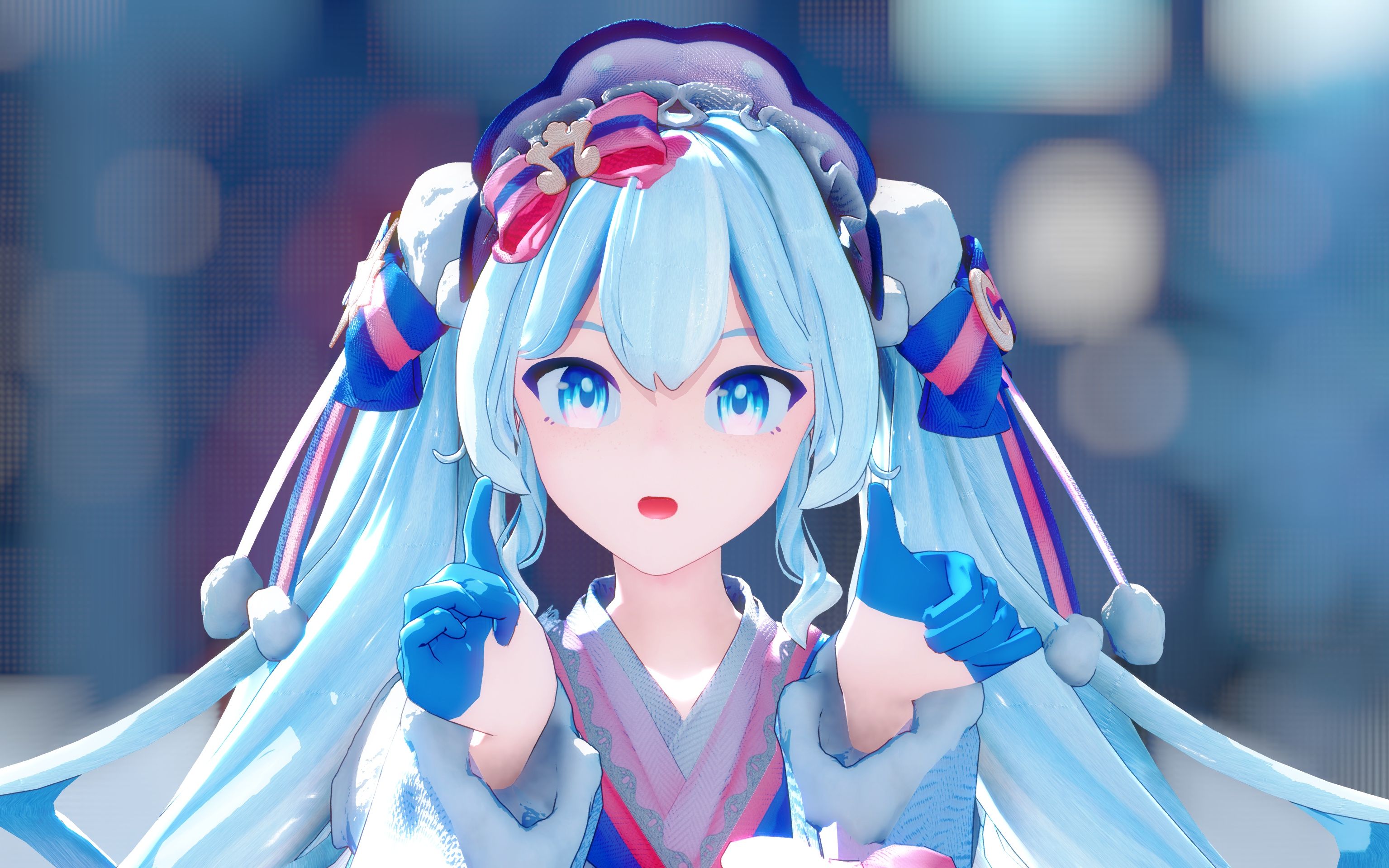 [图]【4K/MMD】❄️初音！