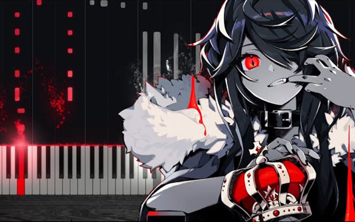 【钢琴】king - kanaria 【piano tutorial】【搬运】_哔哩哔哩_bili