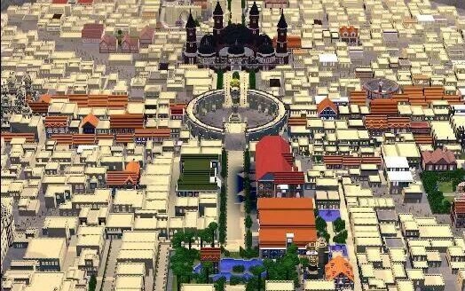 超还原大赛 Minecraft 刀剑神域第一层展示 上