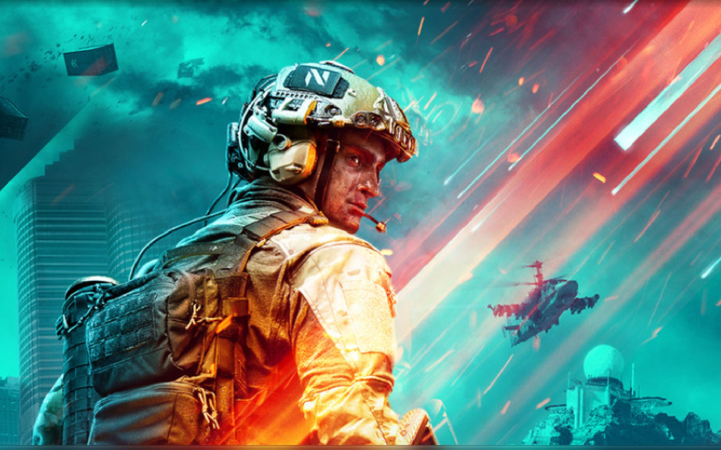 战地2042 4k最高画质预设 80帧 试玩 看简介_网络游戏热门视频