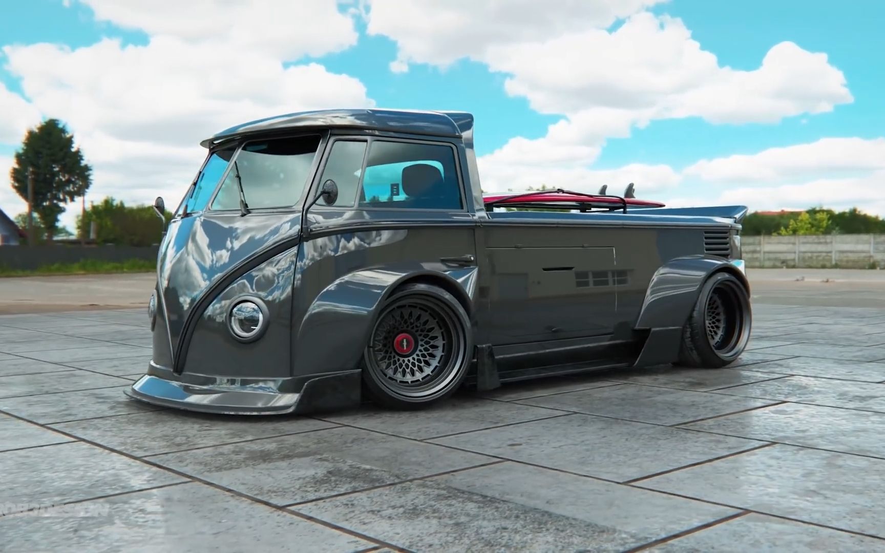 大众宽体kombi皮卡