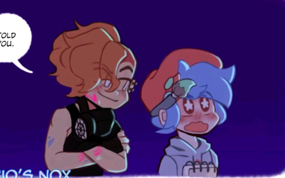 Que dibujaste amor? (Pico x Boyfriend) - Friday Night Funkin' Soft
