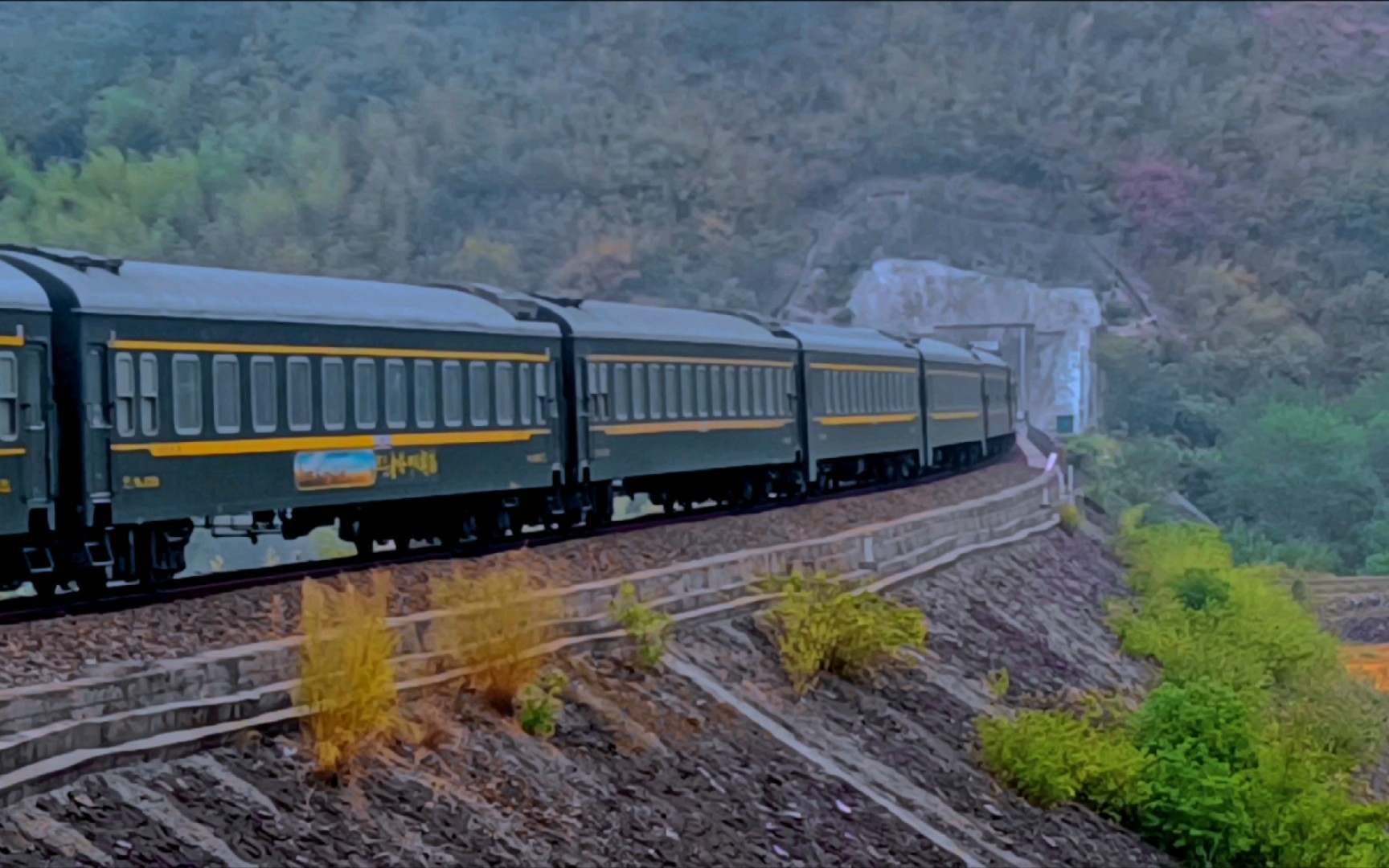 客车k307通过金温货线144k 070