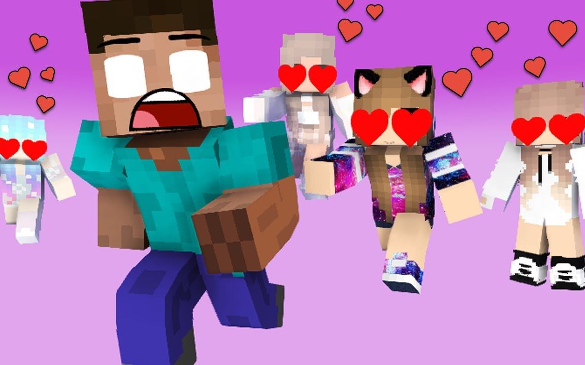 mc动画:爱情魔法,him梦想有个女朋友_单机游戏热门视频