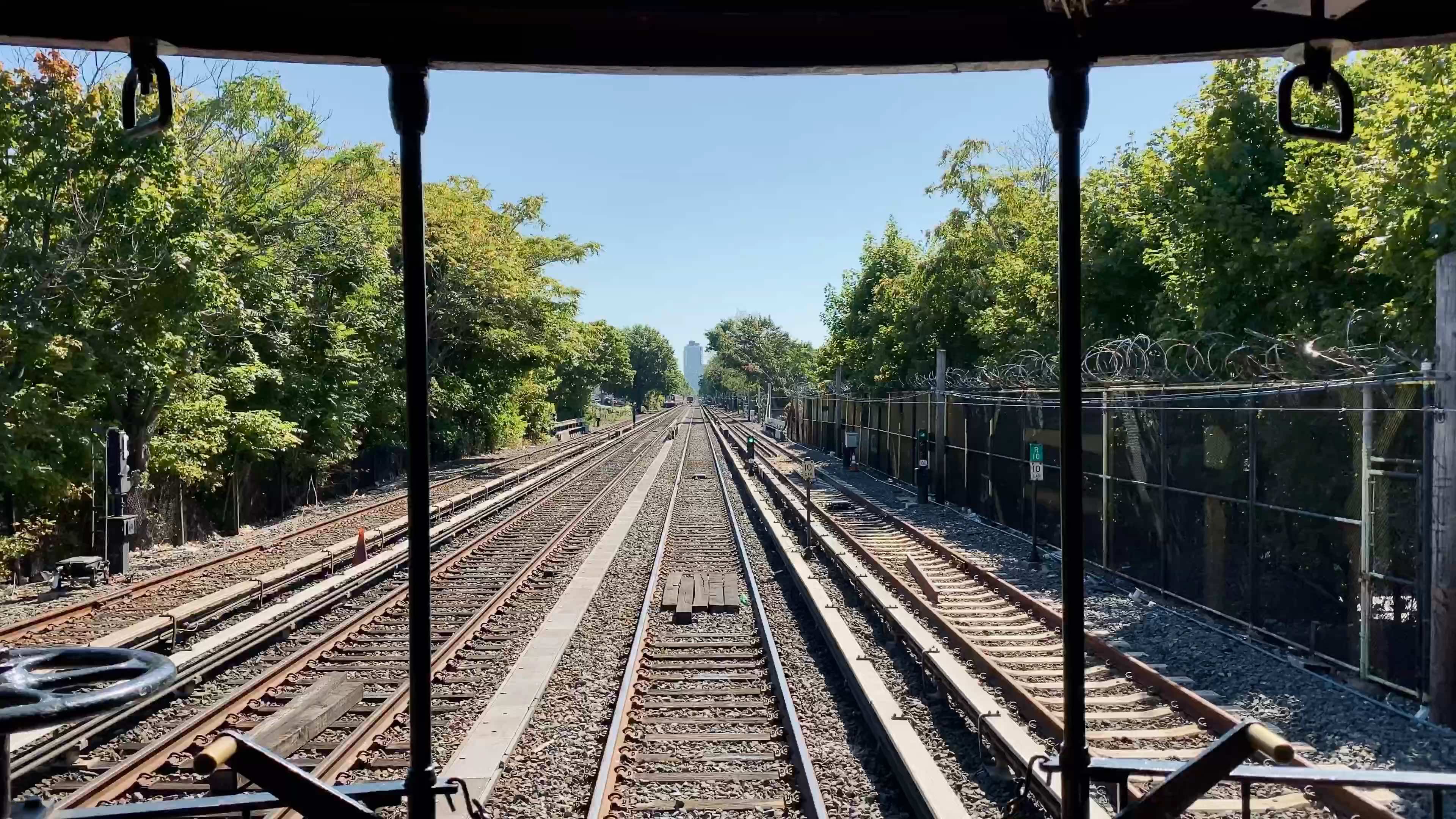 纽约地铁1904年制造brooklyn union elevated train 前面展望