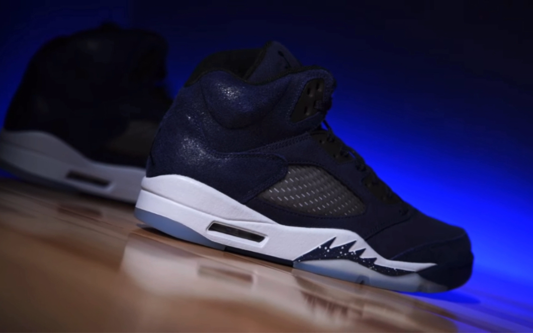 air jordan 5代 midnight navy 海军蓝 aj5 不叫乔治城|weartester