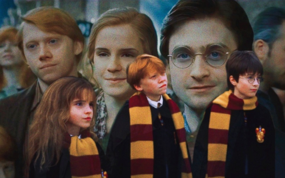 [哈利波特|hp]看霍格沃茨三巨头一点点长大