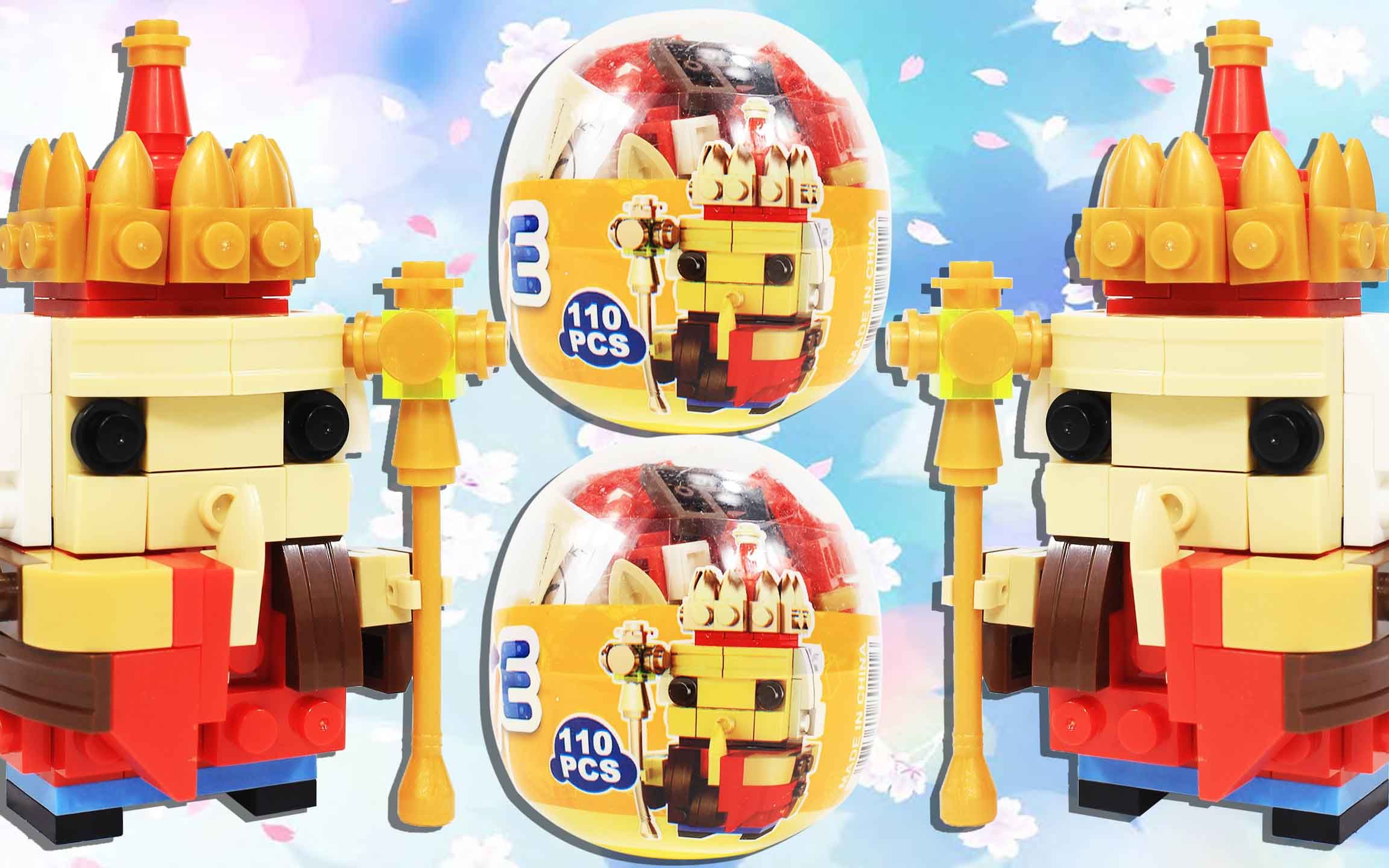 西游记积木蛋之唐僧公仔玩具蛋 鳕鱼乐园