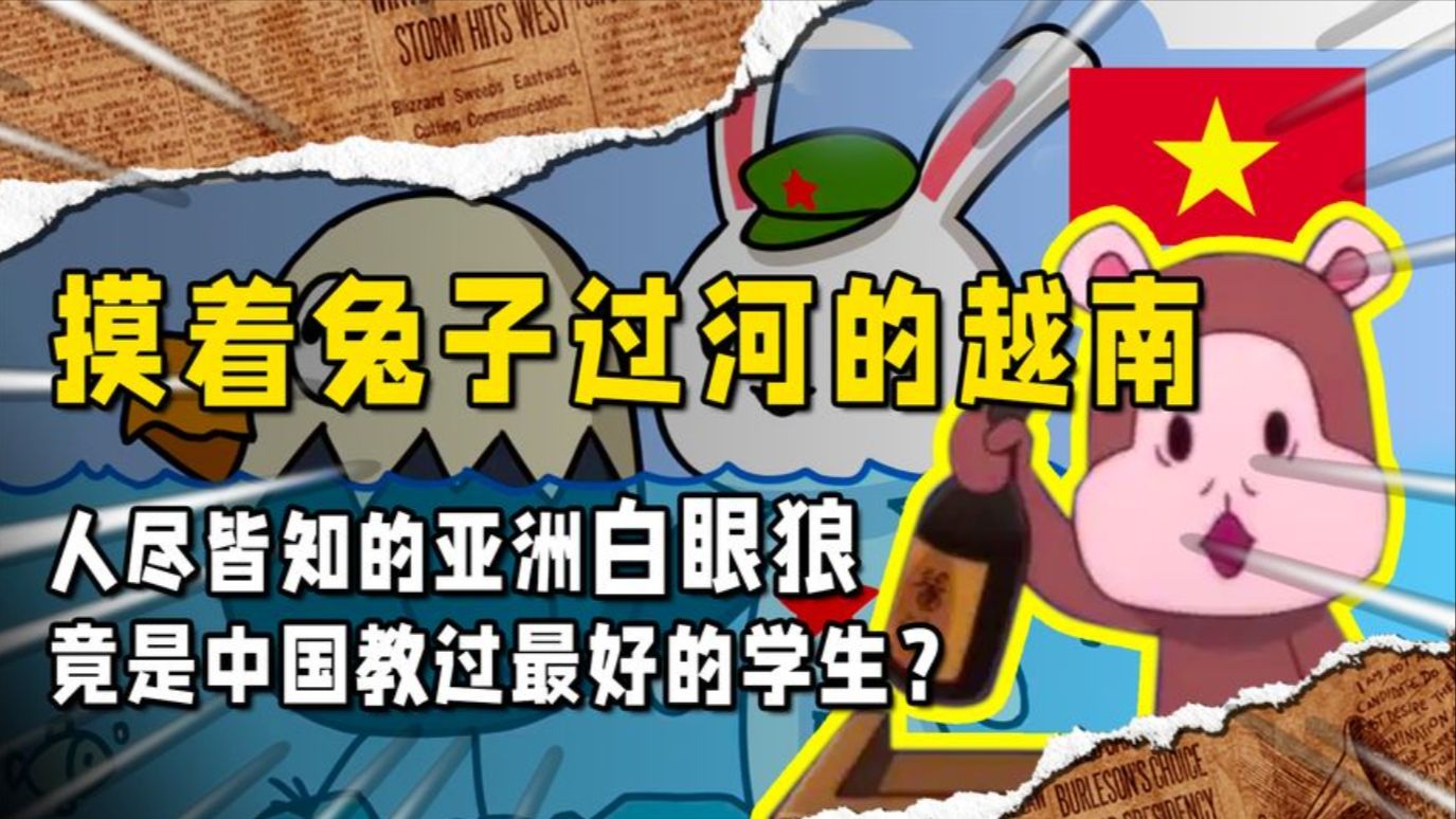 人尽皆知白眼狼,摸着兔子过河的越南,竟是中国教过的最好学生?