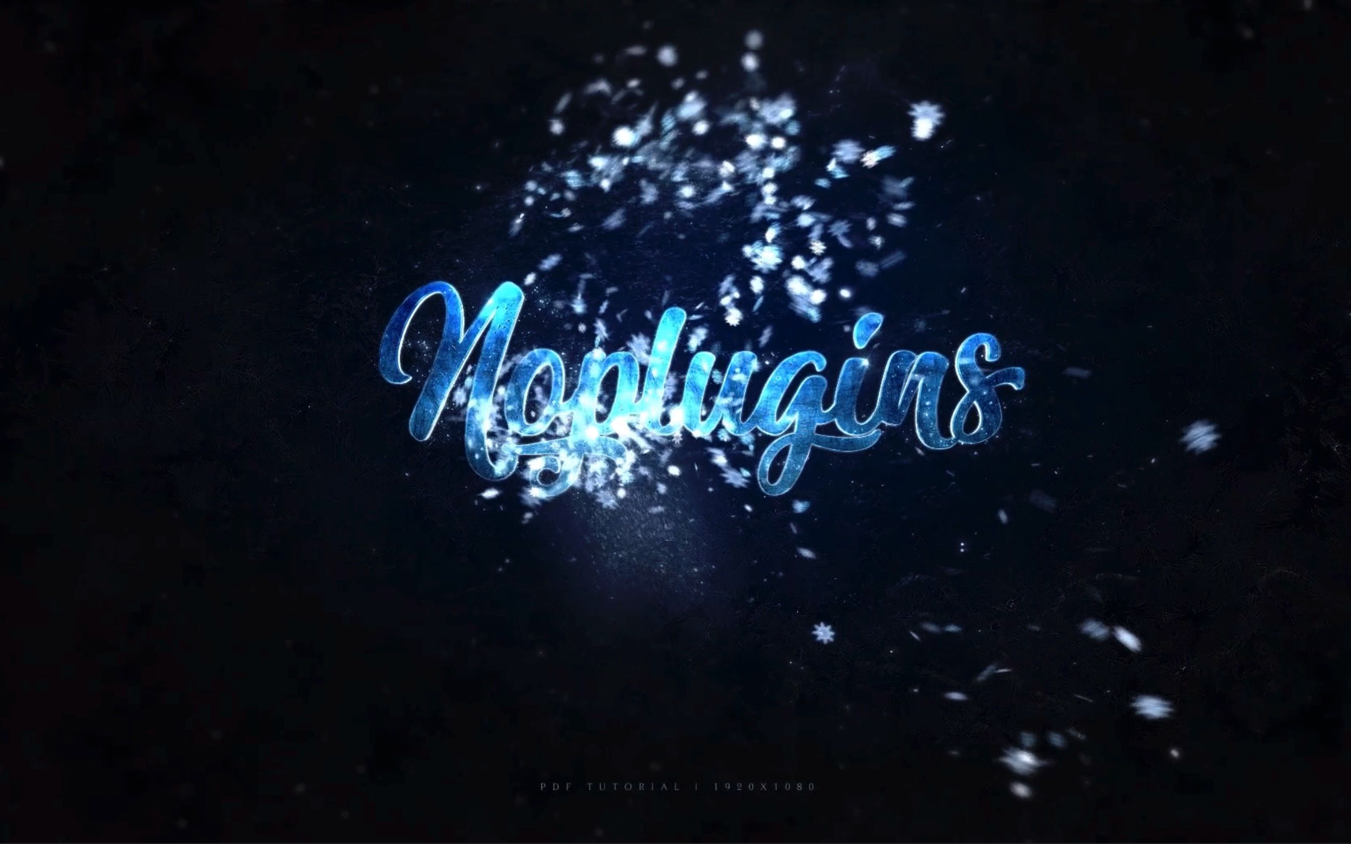 ae模板唯美大气雪花粒子文字标题开场动画snowflakestitles