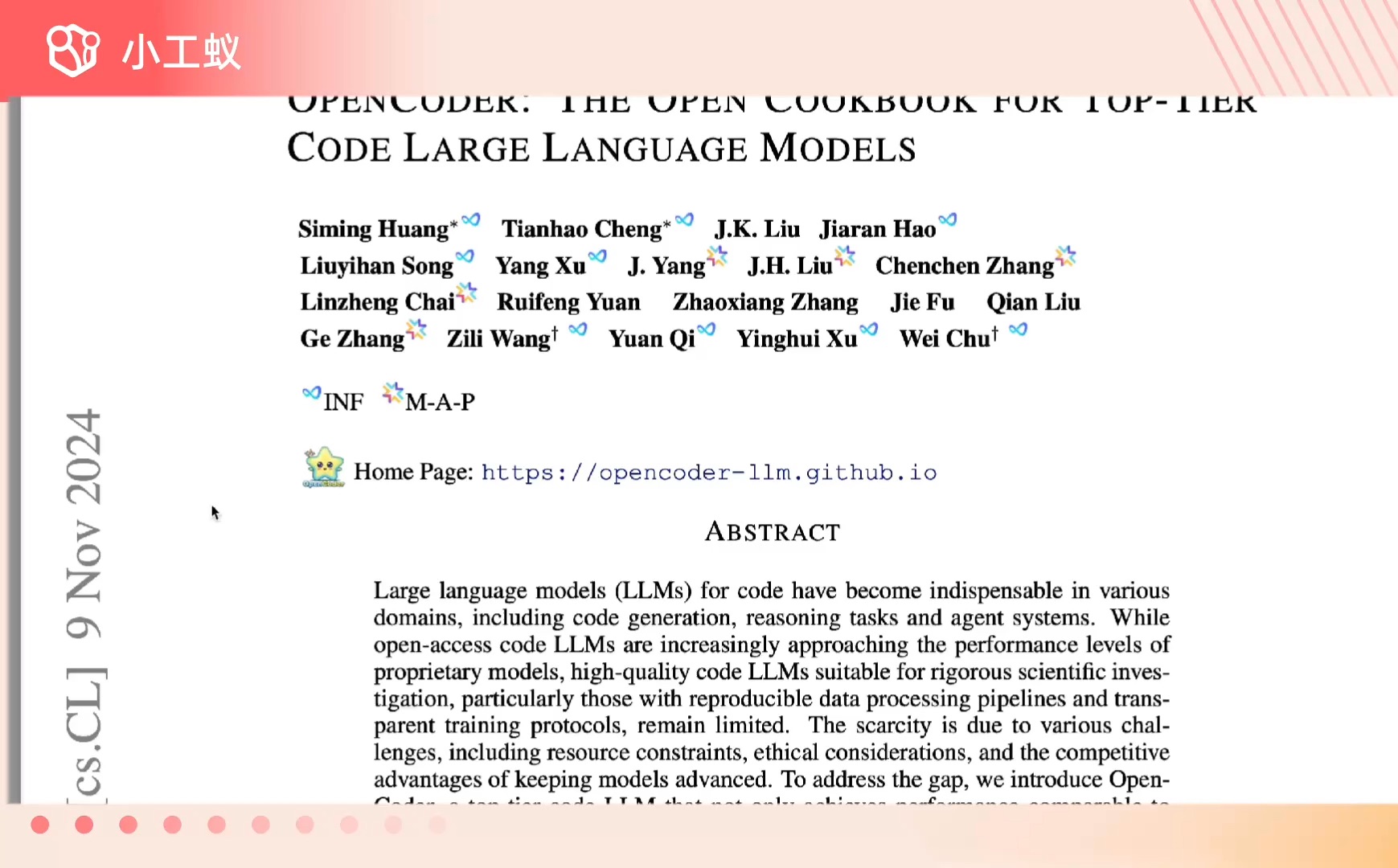 上海AI创业团队开源OpenCoder代码生成大模型哔哩哔哩bilibili